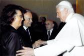 Giampiero Cantoni e Papa Benedetto XVI